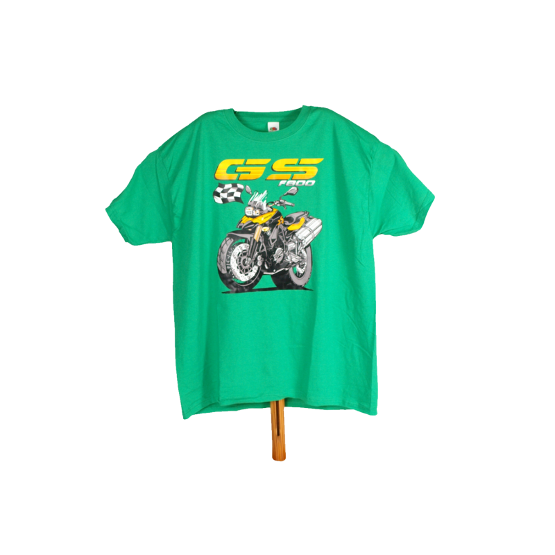 CAMISETA MOTOCICLETA BMW F800 GS ALGODÓN