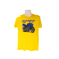 Camiseta Estilo Cómic Yamaha Fazer