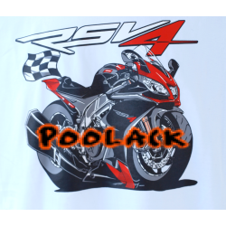 Aprilia RSV4 Comic Book T-Shirt - The power of speed in your hands