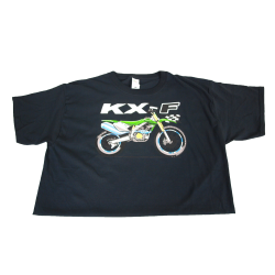 Camiseta Kawasaki KX-F 100% Algodón – El Espíritu del Motocross