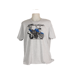 Suzuki Bandit Cotton Printed T-Shirt - Put on Speed and Style at Every Turn!