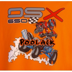 Bombardier DSX 650 Quad T-shirt: Comic and Adventure Style