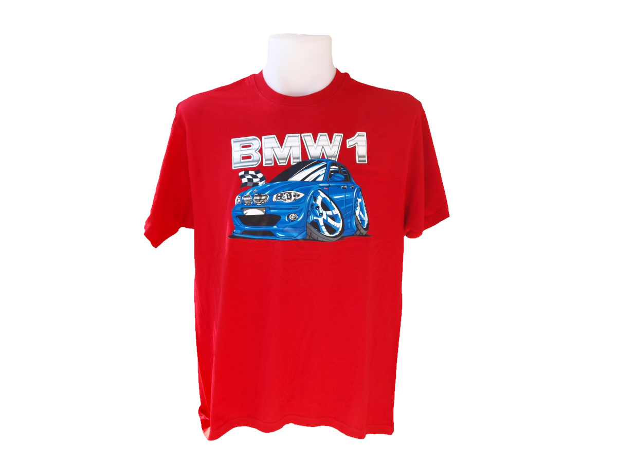 t-shirt bmw serie 1 cotton